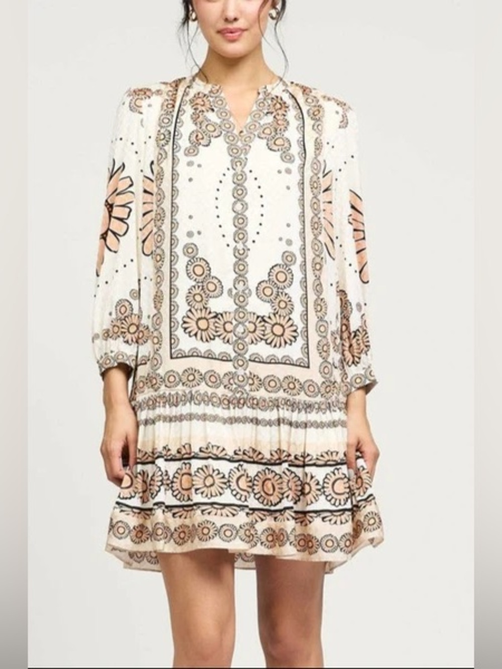 NWT Current Air boho fall dress medium